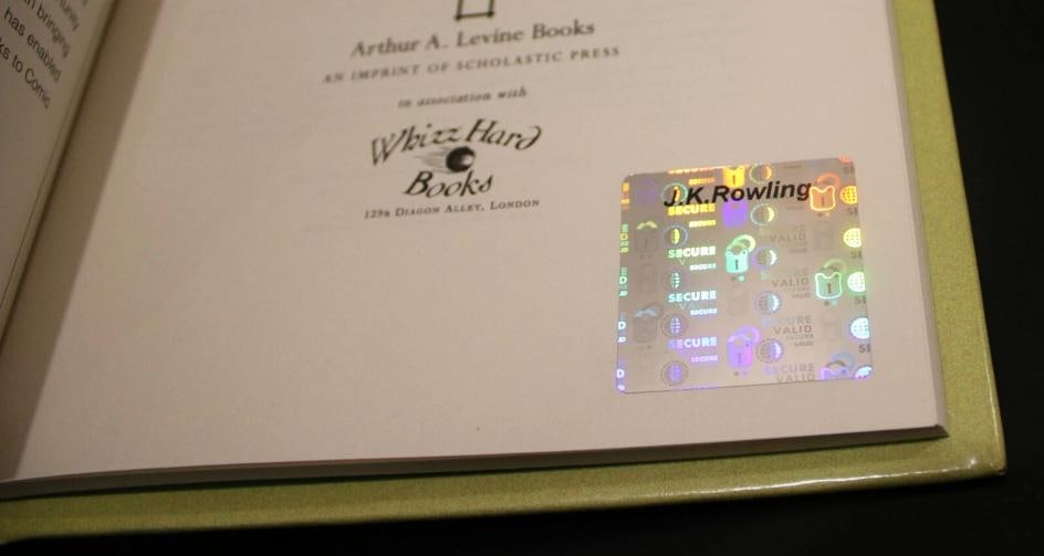 J. K. Rowling Signed Set Of 2 Harry Potter Books~ "Fantastic Beasts and Where to Find Them" & "Qu... - 18