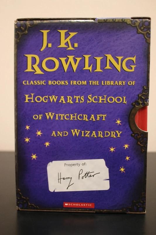 J. K. Rowling Signed Set Of 2 Harry Potter Books~ "Fantastic Beasts and Where to Find Them" & "Qu... - 2