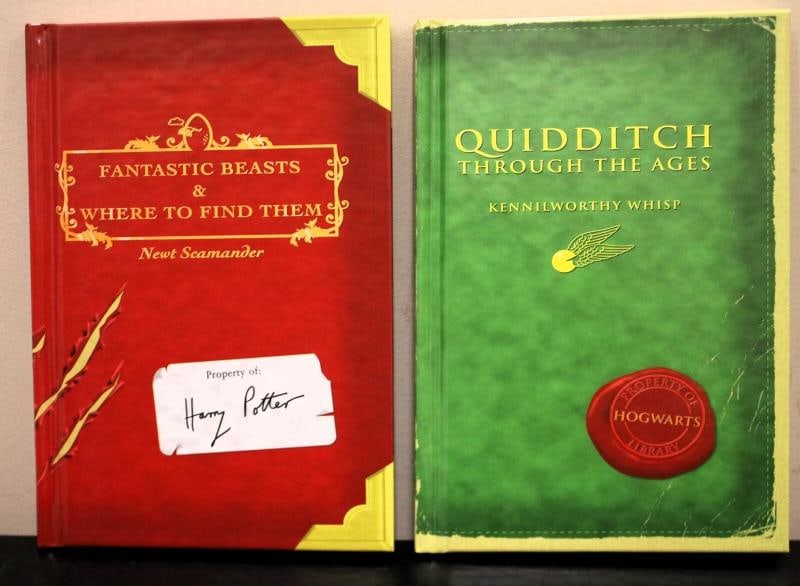 J. K. Rowling Signed Set Of 2 Harry Potter Books~ "Fantastic Beasts and Where to Find Them" & "Qu... - 3