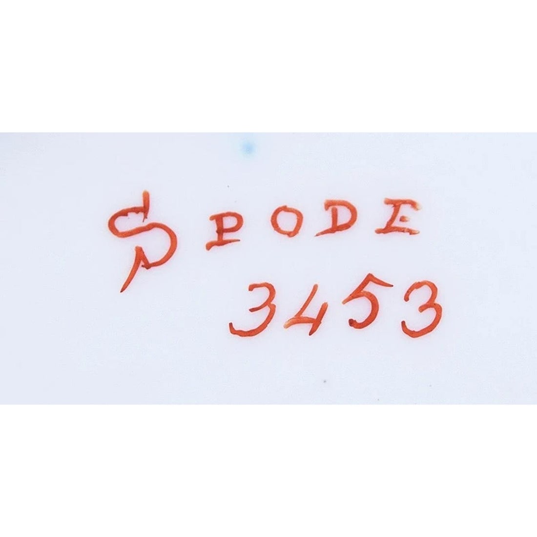 c1800-1825 Lovely set 13 Spode Cobalt Blue White & Gilt Dinner Plates - 6