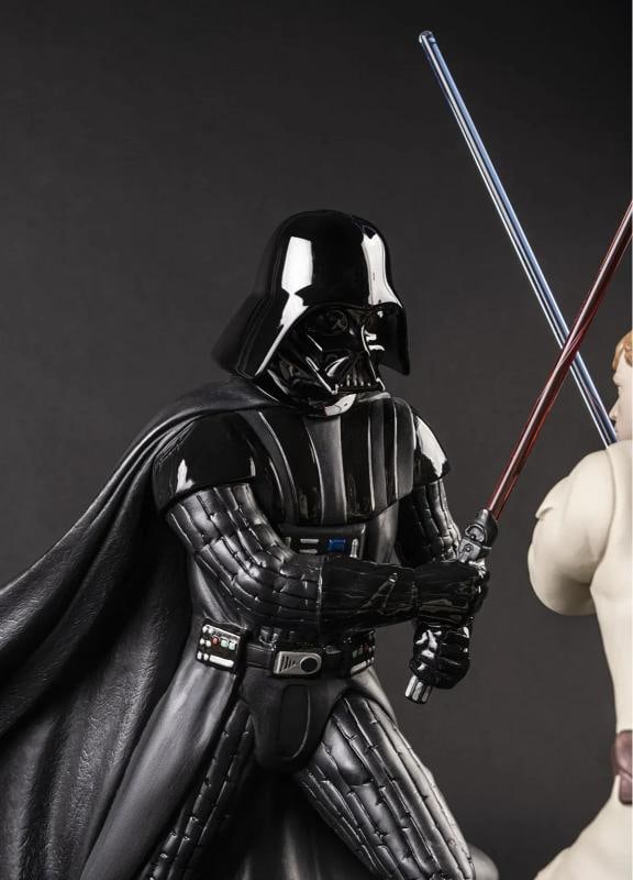 NEW LLADRO LIMITED ED. STAR WARS BESPIN BATTLE SCULPTURE #9763 BRAND NIB RARE FS - 2