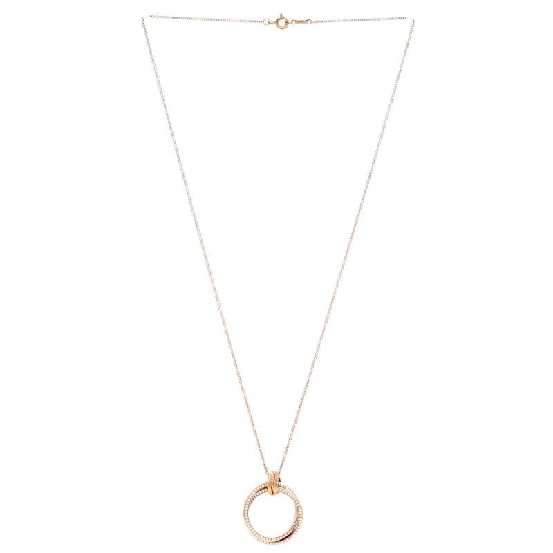 Tiffany & Co. Paloma Picasso Melody Circle Pendant Necklace 18K Rose Gold - 3
