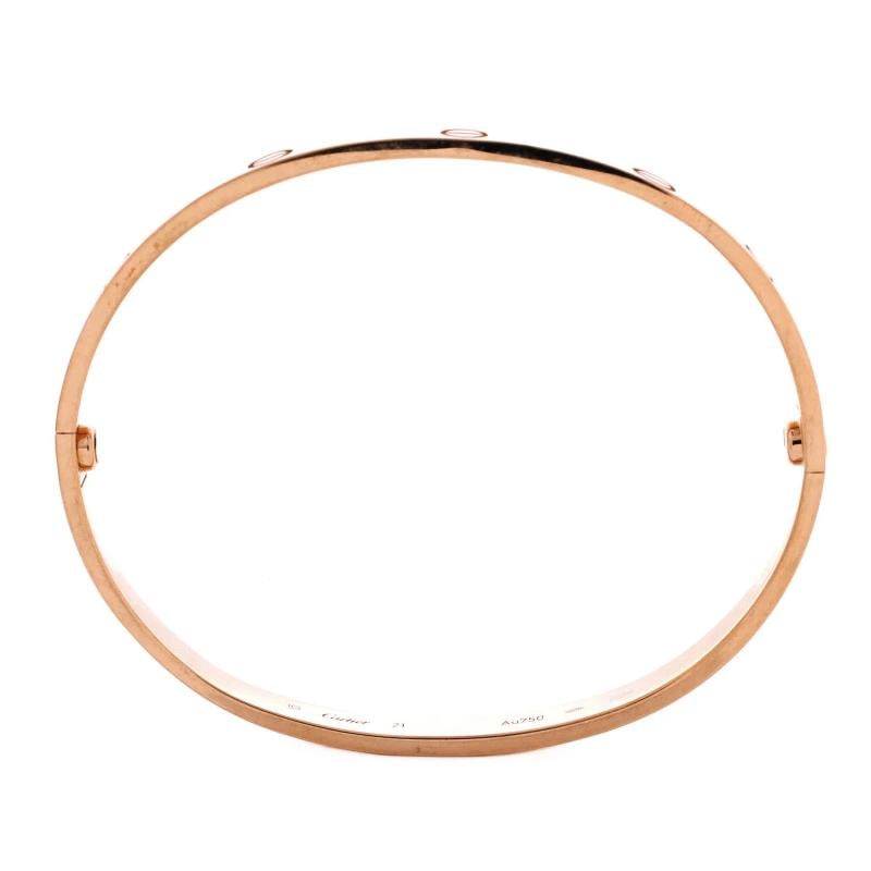Cartier Love Bracelet 18K Rose Gold - 2