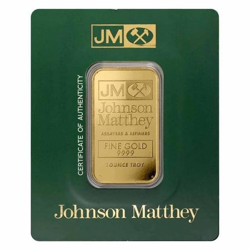 1 oz Gold Bar - Johnson Matthey (In Assay): Brand: Private Mint,MPN: 290482,Year: N/A,Fineness: 0.9999,Denomination: N/A,Country of Origin: United States,Circulated/Uncirculated: None,Certification: Uncertified