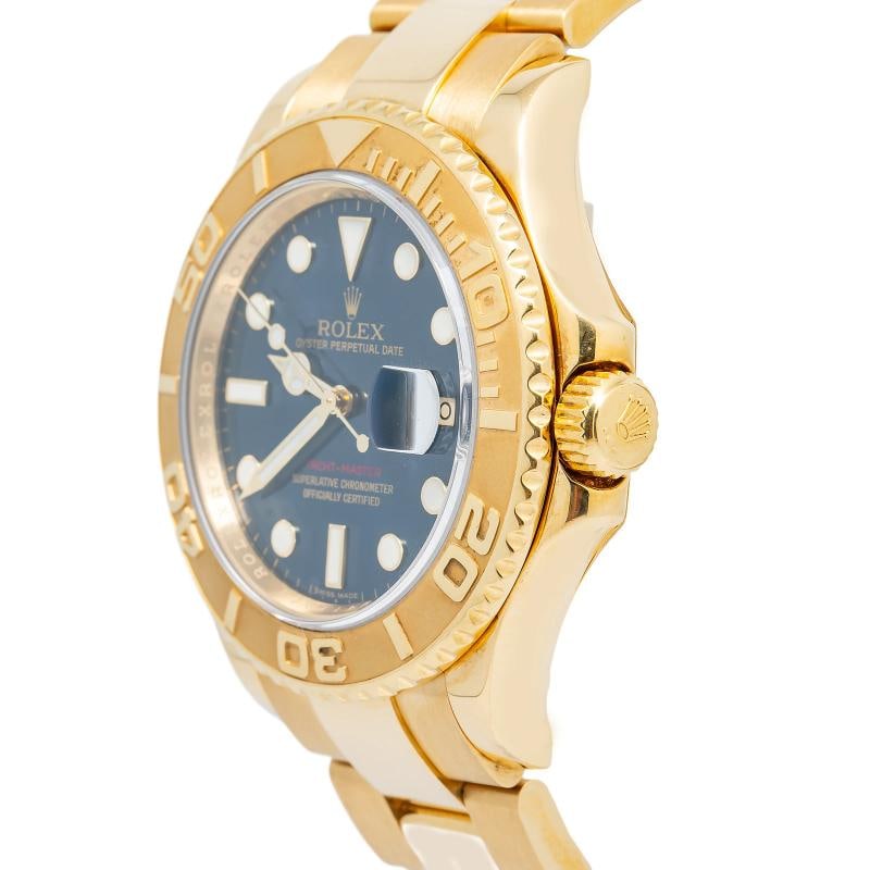 Rolex Yacht-Master 16628 2011 Card Automatic 18k YG Blue Dial Men's Watch 40mm - 3