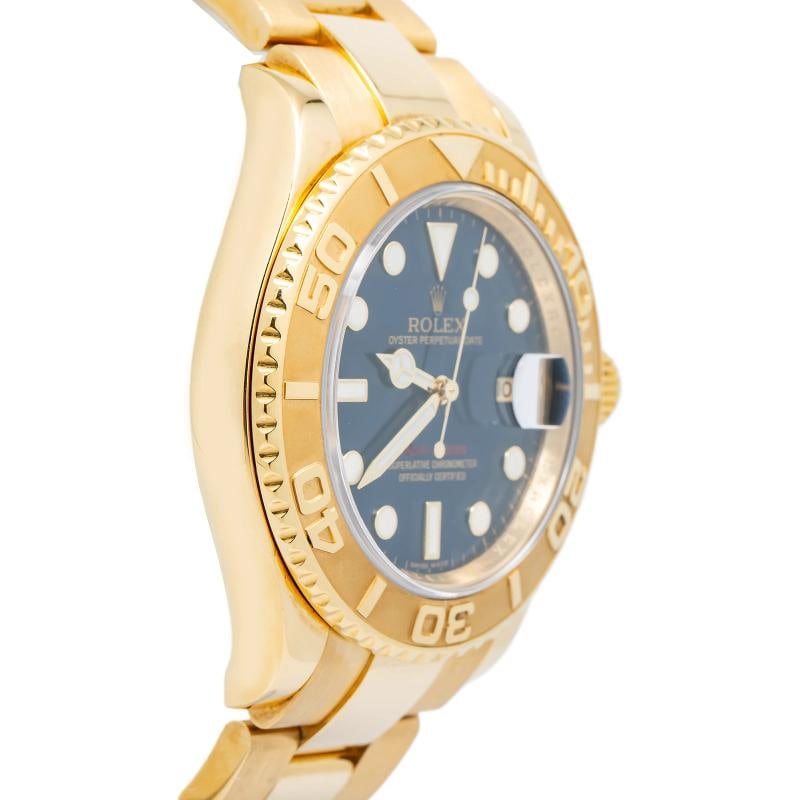 Rolex Yacht-Master 16628 2011 Card Automatic 18k YG Blue Dial Men's Watch 40mm - 4