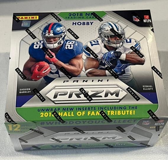 2018 Panini Prizm Football Hobby Box (1 of 1)