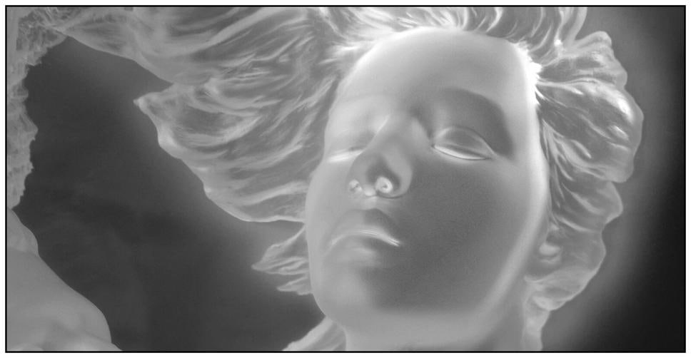 Michael Wilkinson Original Moonscape II Aria Signed Acrylic Sculpture Artwork - 4