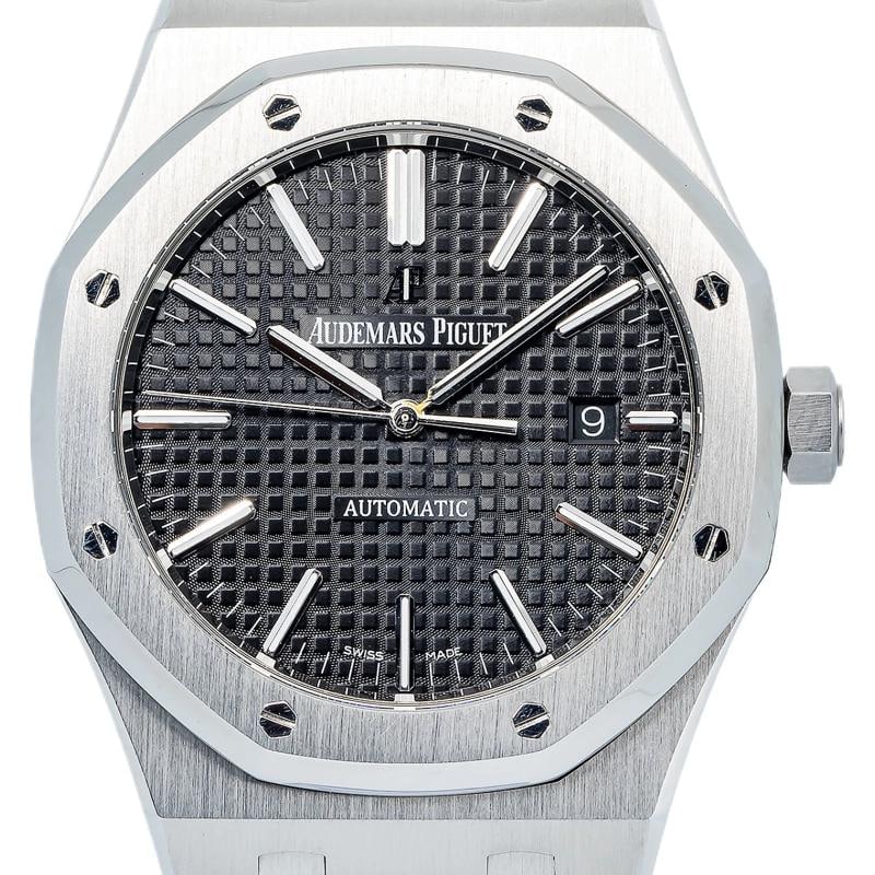 Audemars Piguet Royal Oak 15400st Auto Stainless Black Dial Men's 41mm - 2