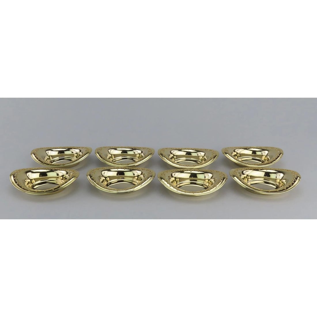 8 Gorgeous Tiffany Co Sterling Silver Gilded Nut or Candy Dishes No Mono (1 of 8)
