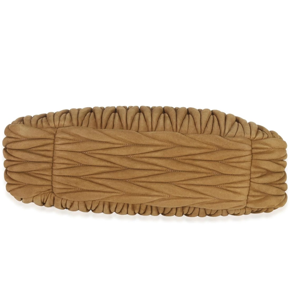 Miu Miu Brown Suede Matelasse Wander Hobo - 8