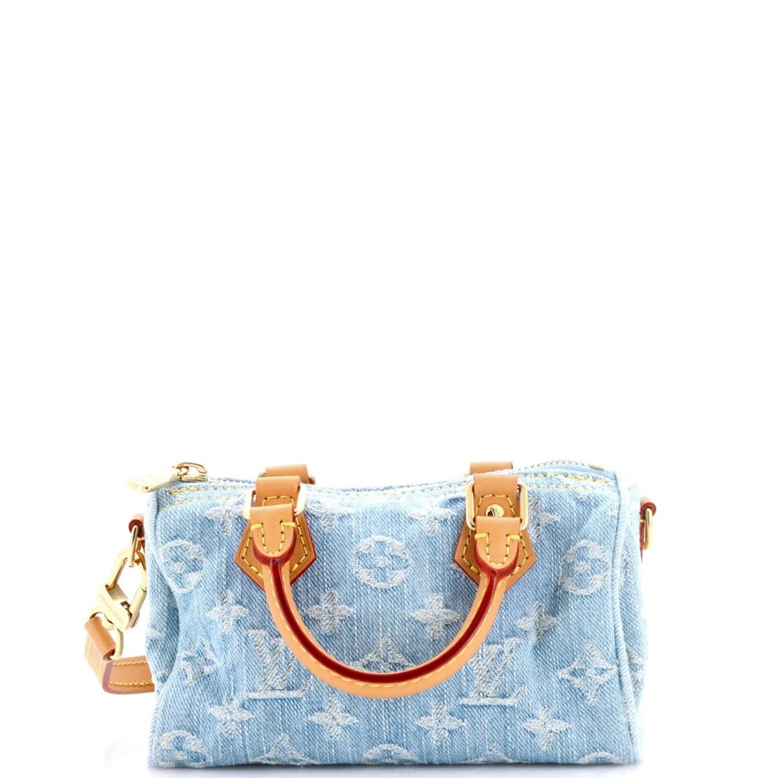 Louis Vuitton Speedy Bandouliere NM Bag Monogram Denim Sky Nano (1 of 8)
