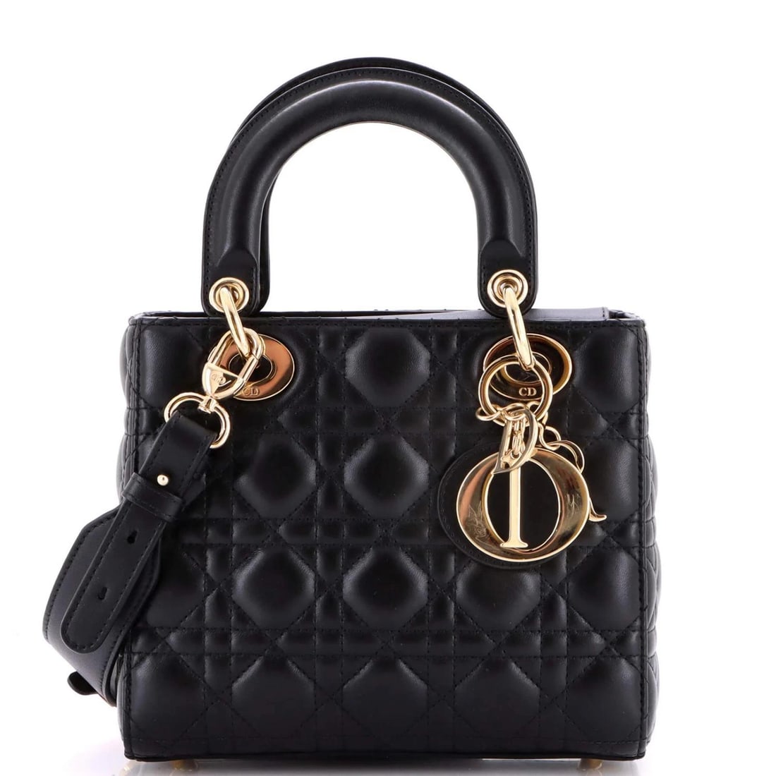 Christian Dior My ABCDior Lady Dior Bag Cannage Quilt Leather Small (1 of 7)