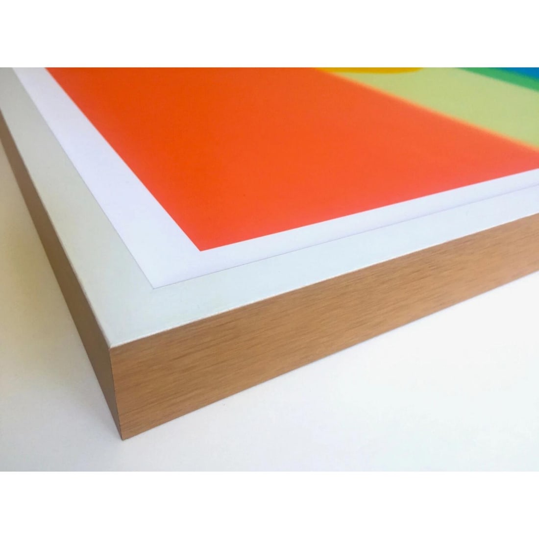 ANDY WARHOL FOUNDATION LITHOGRAPH PRINT FRAMED POP ART POSTER " SUNSET " 1972 - 11