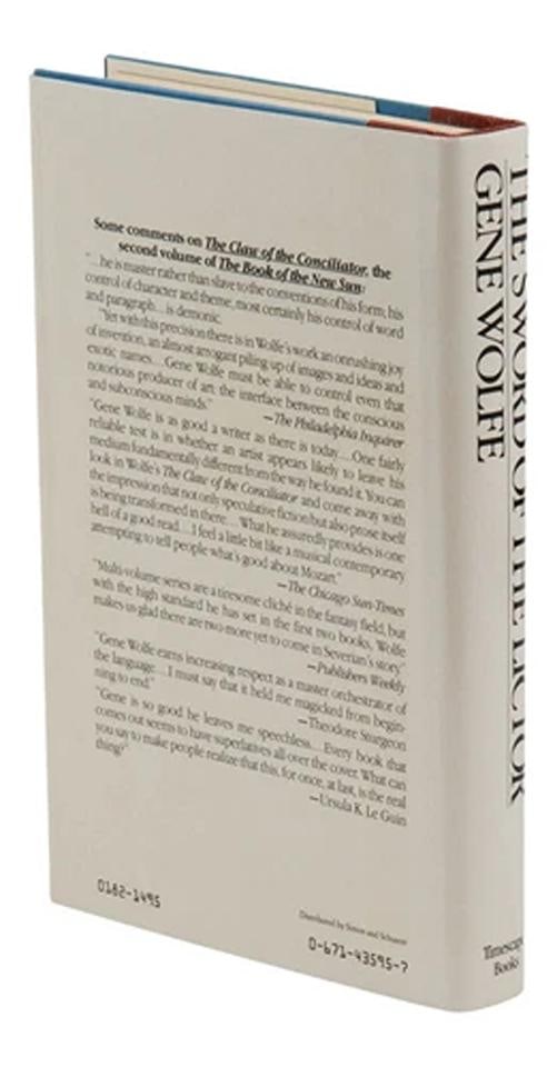 Gene Wolfe / Book of the New Sun The Shadow of the Torturer The Claw Signed 1st - 10