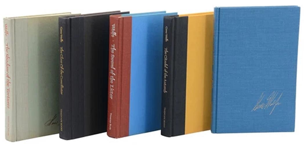 Gene Wolfe / Book of the New Sun The Shadow of the Torturer The Claw Signed 1st - 3