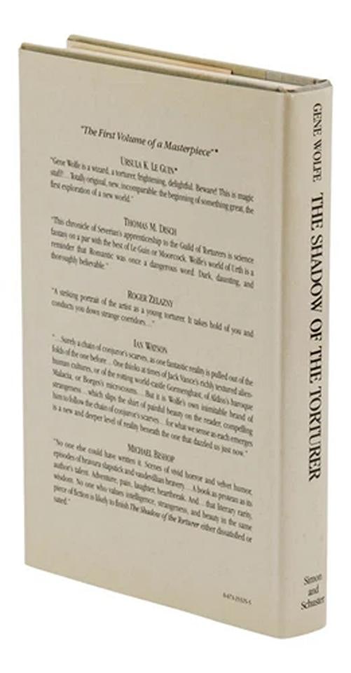 Gene Wolfe / Book of the New Sun The Shadow of the Torturer The Claw Signed 1st - 6