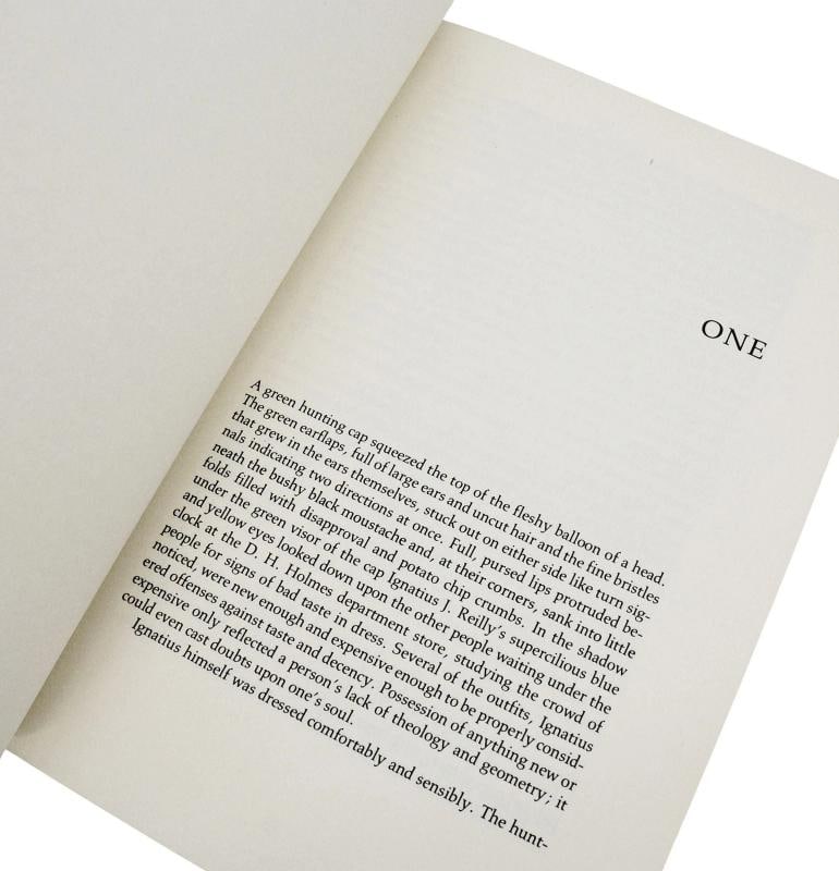 Confederacy of Dunces ~ by JOHN KENNEDY TOOLE ~ First Edition 1st Printing 1980 - 9