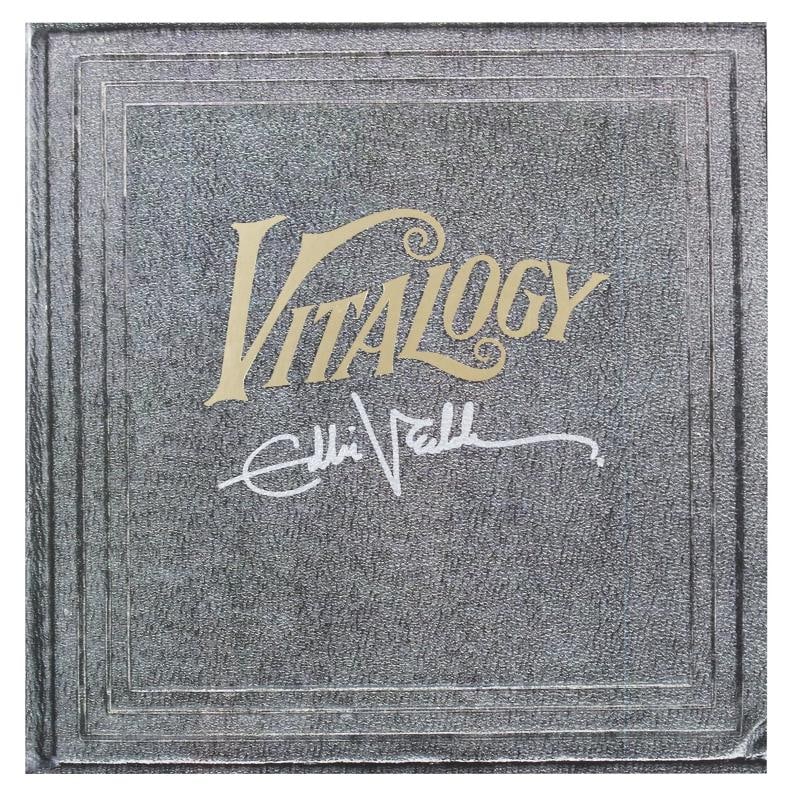 Eddie Vedder Pearl Jam Signed Vitalogy Album Cover W/ Vinyl (BECKETT 10 AUTO + JSA LOA) (1 of 5)