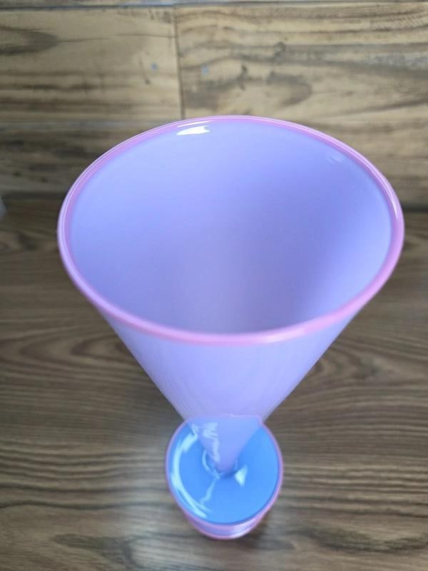 Lino Tagliapietra & Thomas Buechner III Signed Vintage Murano Art Glass Vase~(12"H x 4"W) - 13