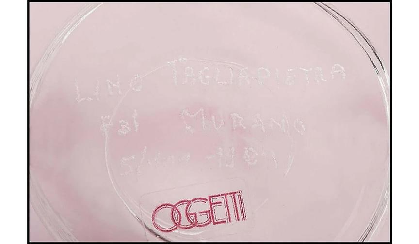 Lino Tagliapietra Original Murano Glass Incalmo Vase Hand Signed Oggetti Artwork~Numbered/100 - 2