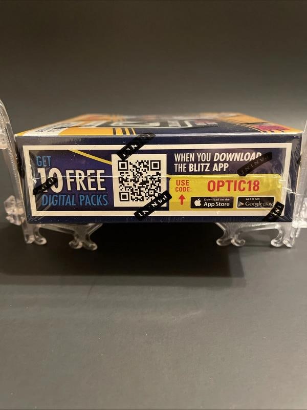 2018 Donruss Optic Football 1st off the Line Factory Sealed HOBBY Box-2 AUTOS - 4