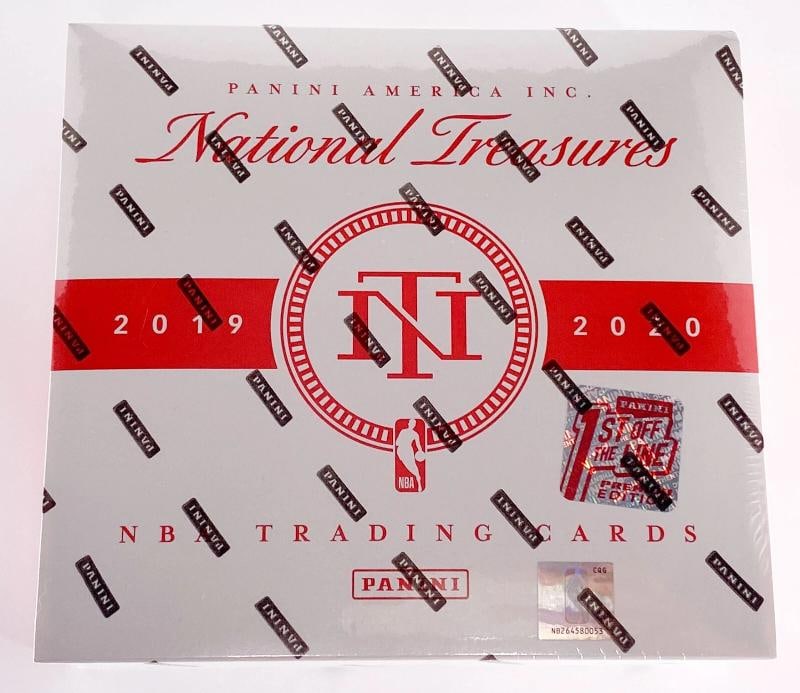 2019/20 Panini National Treasures First Off the Line Basketball Hobby Box Sealed (1 of 8)