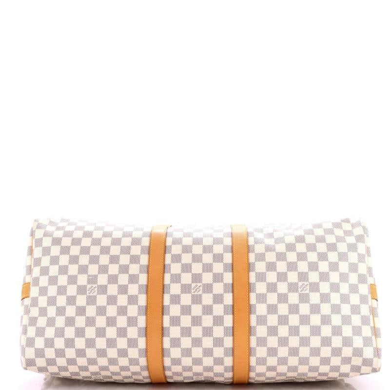 Louis Vuitton Keepall Bandouliere Bag Damier 55 - 4