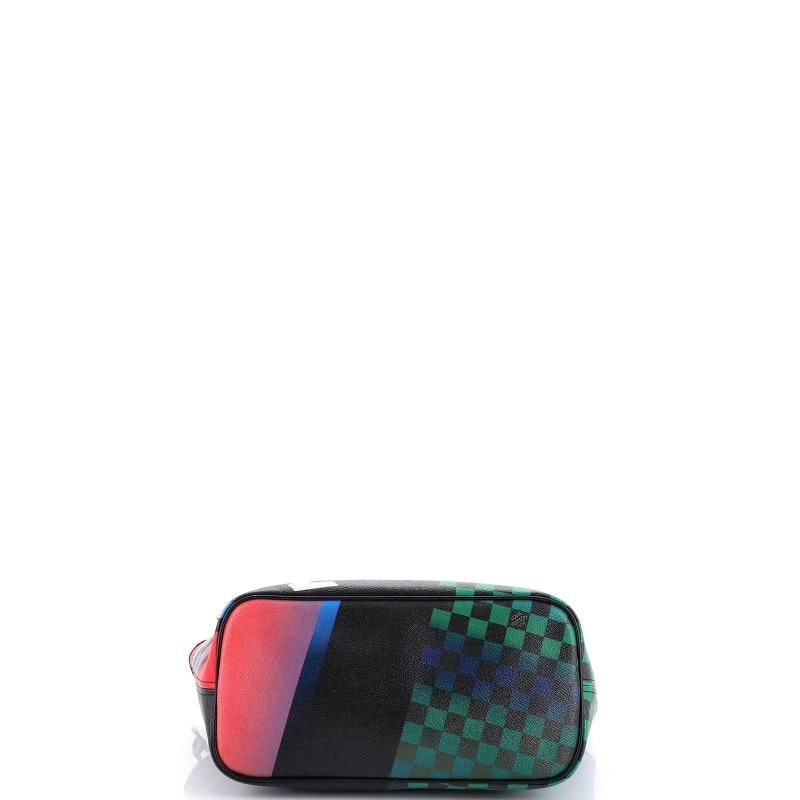 Louis Vuitton Neverfull NM Tote Limited Edition Race Print Canvas MM - 5