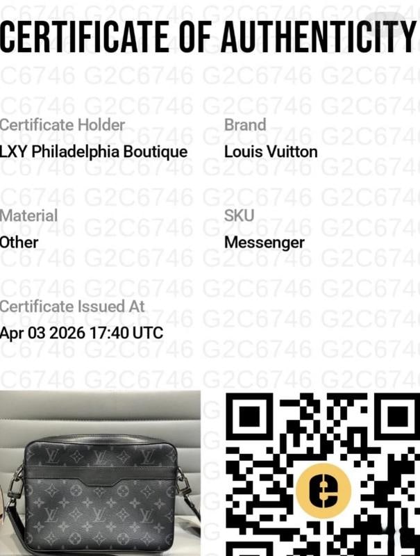 Louis Vuitton Trio Messenger Bag in Monogram Eclipse Reverse Canvas - 13