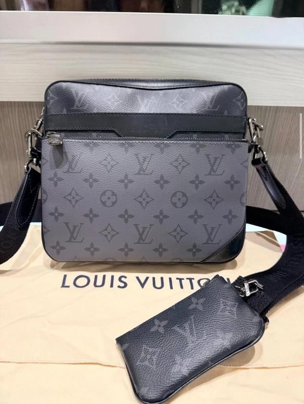 Louis Vuitton Trio Messenger Bag in Monogram Eclipse Reverse Canvas (1 of 13)
