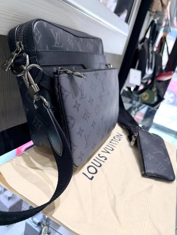 Louis Vuitton Trio Messenger Bag in Monogram Eclipse Reverse Canvas - 2