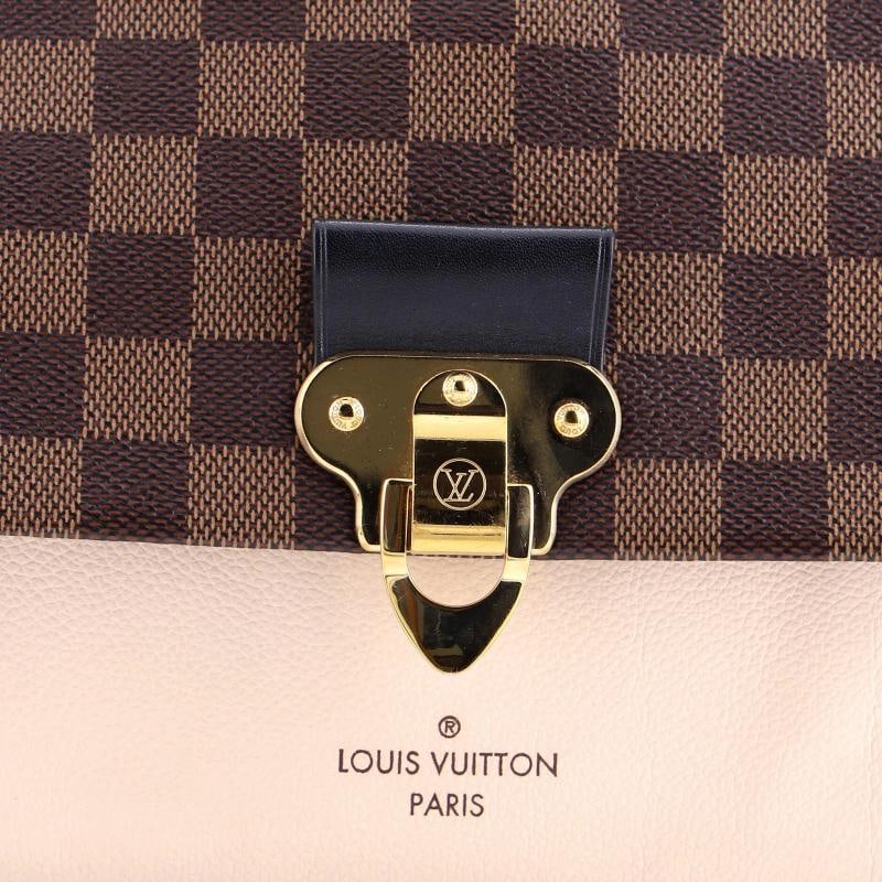 Louis Vuitton Vavin Handbag Damier with Leather PM - 5