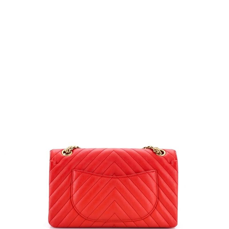 Chanel Reissue 2.55 Flap Bag Chevron Sheepskin 225 - 4
