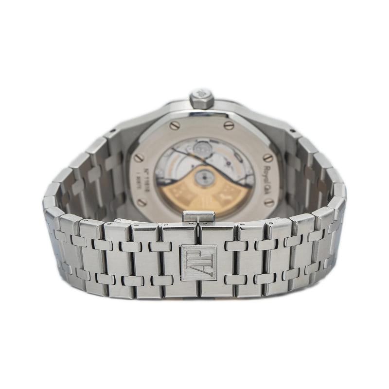 Audemars Piguet Royal Oak 15400ST Stainless Steel White Dial Auto Men Watch 41mm - 5