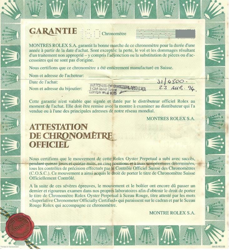 Rolex Day Date President 18238 Diamond Dial Double Quickset 18K Gold Box Papers - 12