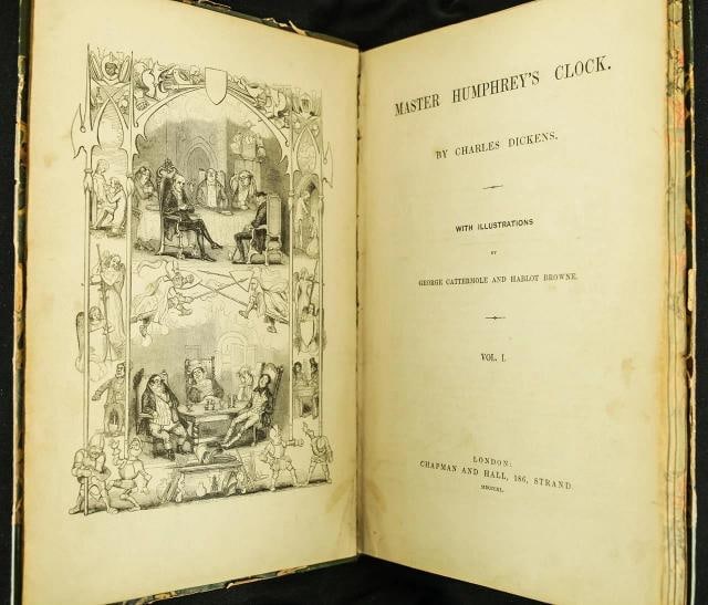 Charles Dickens / Master Humphrey's Clock 1st Edition 1840 - 8