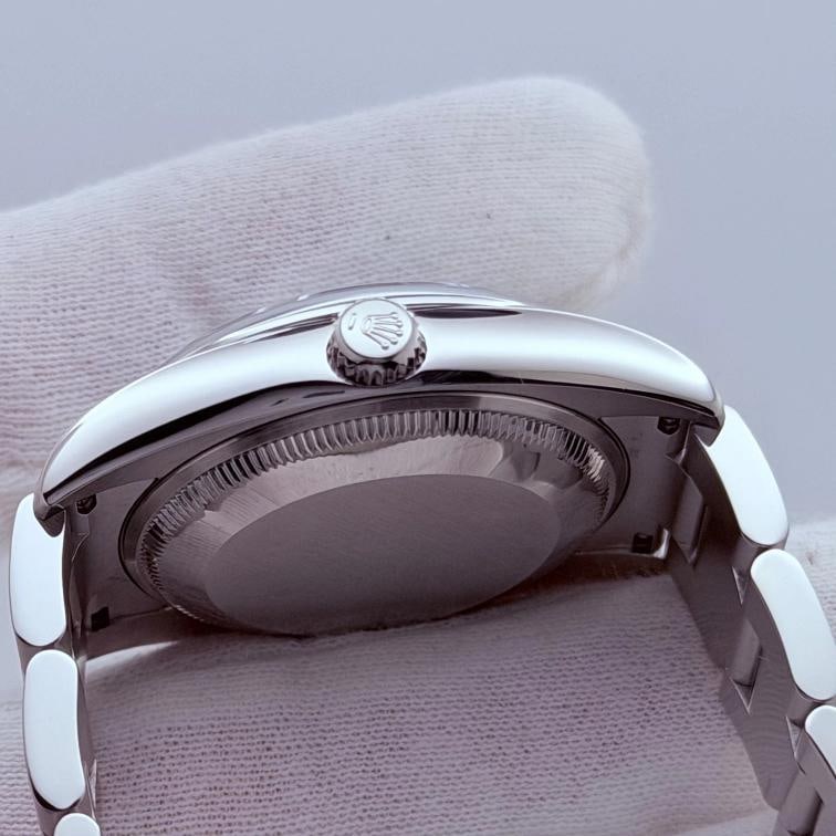 Rolex Oyster Perpetual Air King 114200 34mm Blue Dial Stainless Steel Box Papers - 6