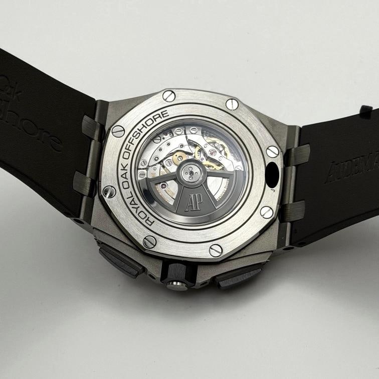 Audemars Piguet Royal Oak Offshore 26400IO 44mm Grey Dial Titanium Box Papers - 5