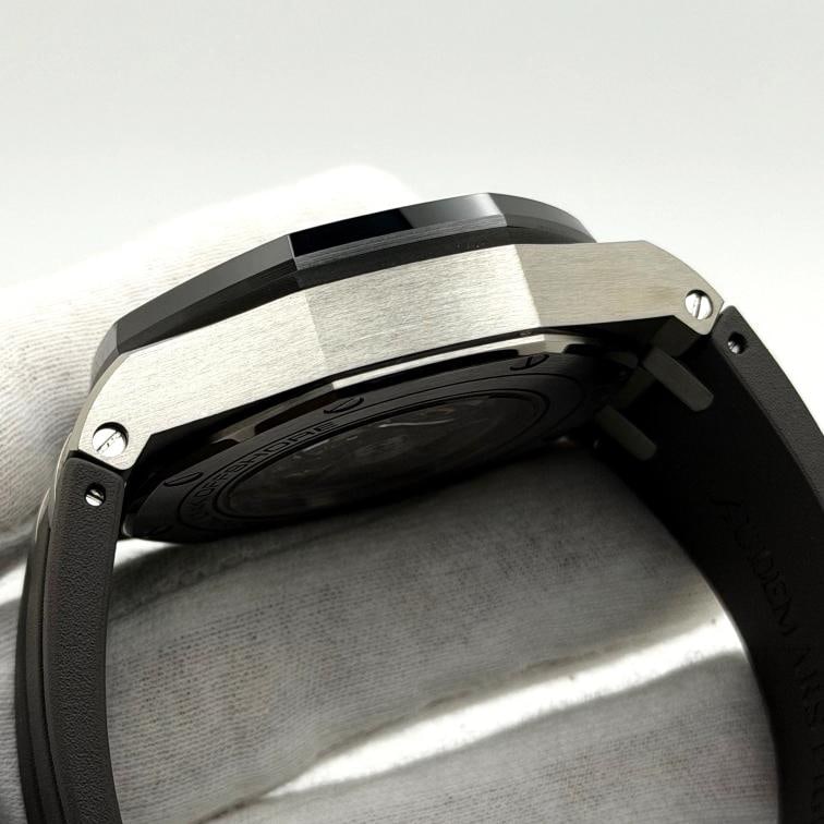 Audemars Piguet Royal Oak Offshore 26400IO 44mm Grey Dial Titanium Box Papers - 6