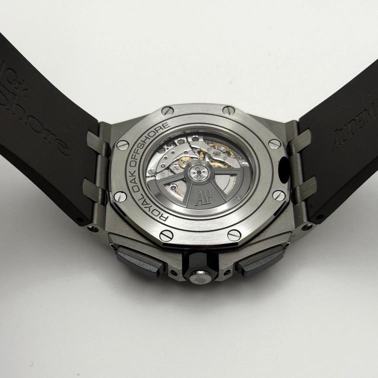 Audemars Piguet Royal Oak Offshore 26400IO 44mm Grey Dial Titanium Box Papers - 9