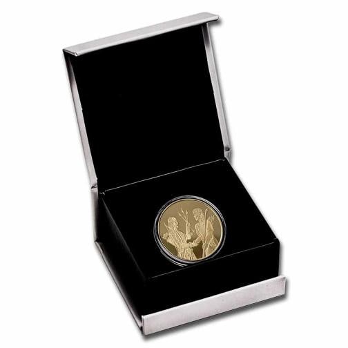 2024 Israel Proof Gold 10 Sheqalim David and Jonathan - 4