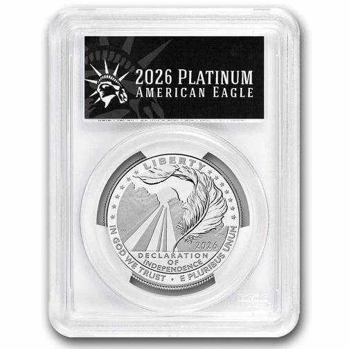 2026-W 1 oz Proof Platinum Eagle PR-70 PCGS (FDI, Black Label) (1 of 4)