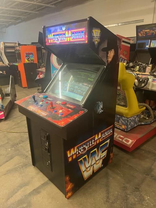WRESTLEMANIA ARCADE MACHINE by MIDWAY 1995 (Excellent Condition) - 10