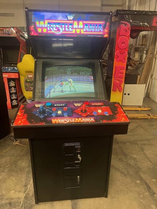WRESTLEMANIA ARCADE MACHINE by MIDWAY 1995 (Excellent Condition) - 11