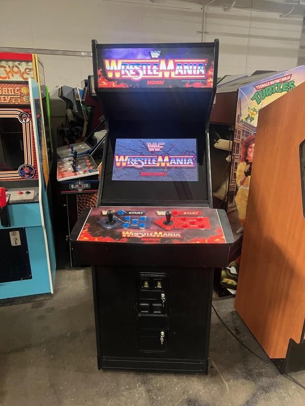 WRESTLEMANIA ARCADE MACHINE by MIDWAY 1995 (Excellent Condition) - 6