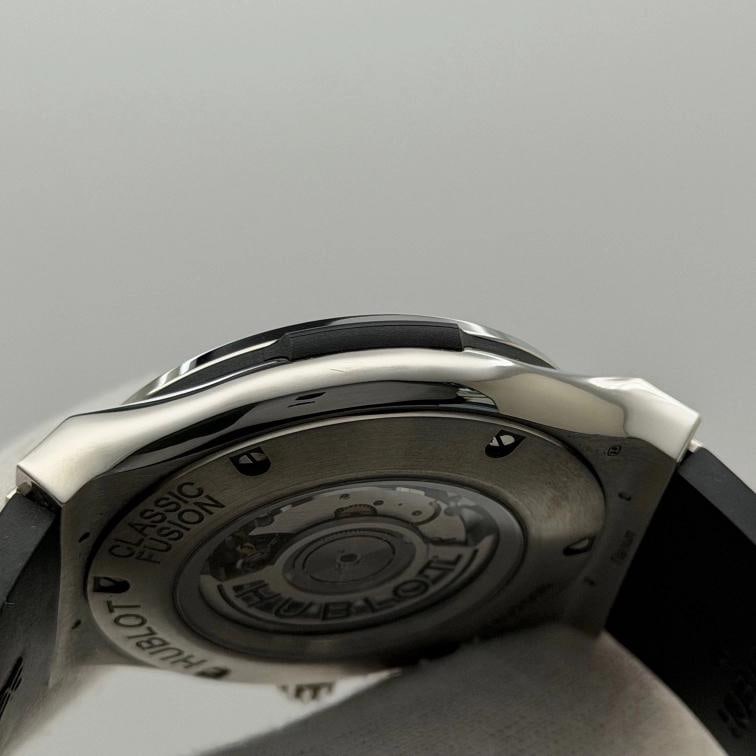 Hublot Classic Fusion 511.NX.1171.LR 45mm Black Dial Titanium Box Receipt - 10