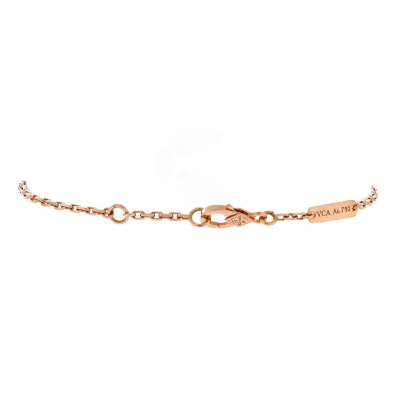 Van Cleef & Arpels Lucky Spring Open Wings Ladybug Bracelet 18K Rose Gold - 3