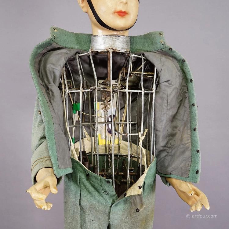 Rare Antique Hotel Page Automaton, USA ca. 1930s - 11
