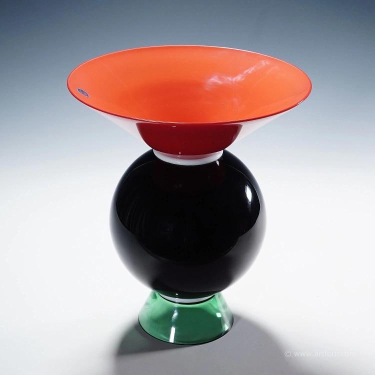 Vase Yemen by Ettore Sottsass for Venini Murano ca. 1994 - 2